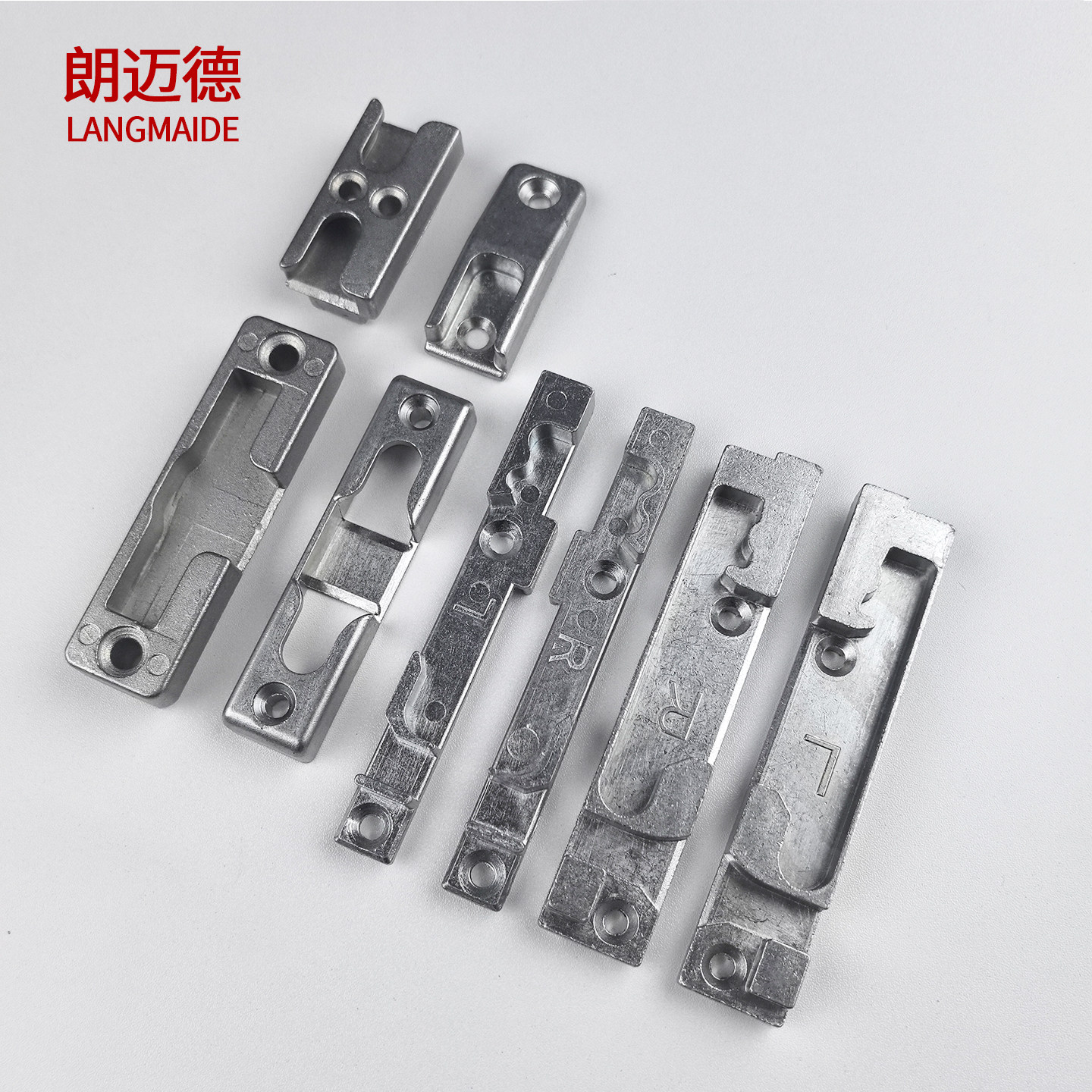 铝木窗用悬锁片塑钢窗内开内倒锁片CU槽锁块实木窗锁点窗户锁扣