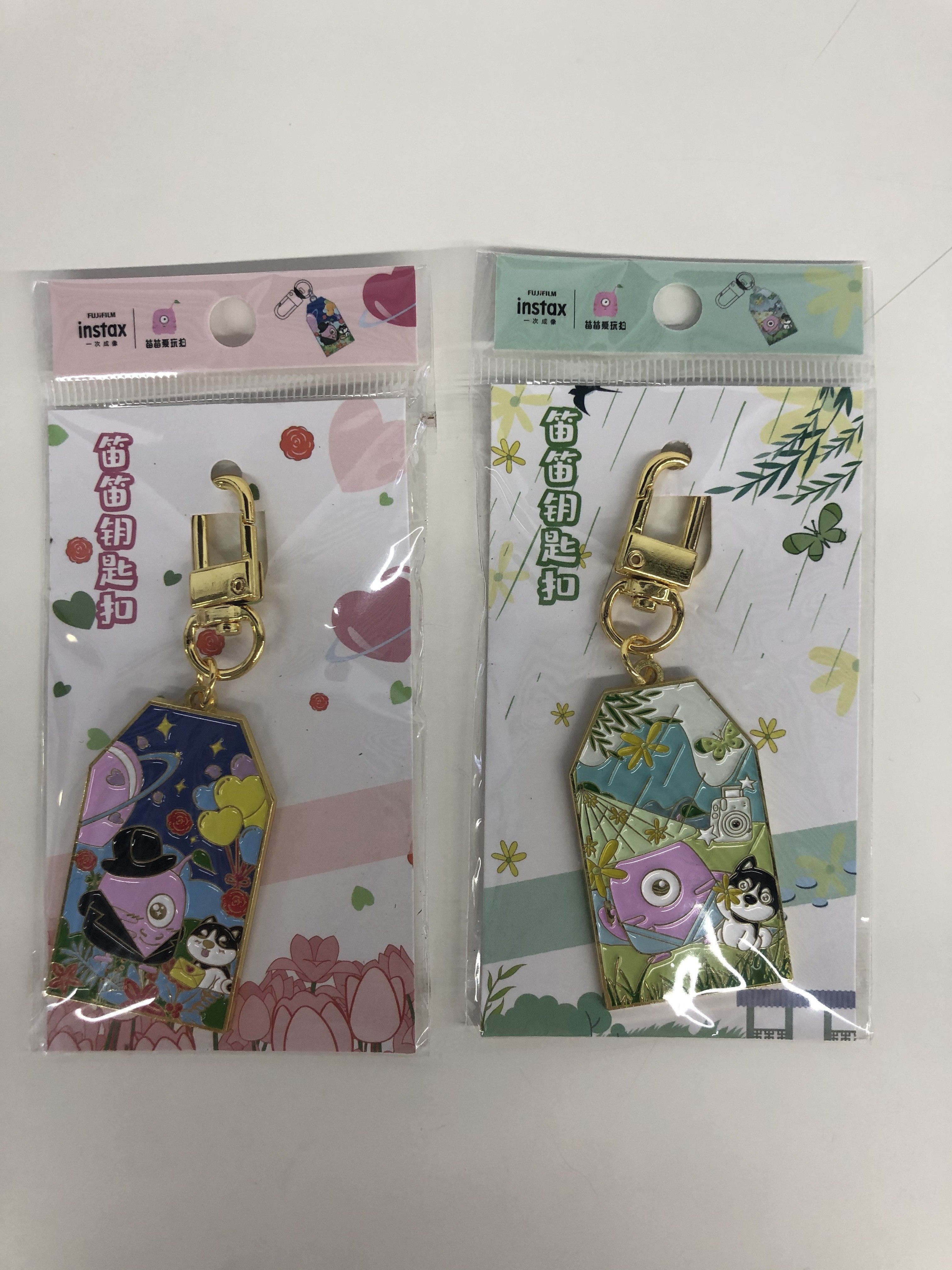 Fujifilm富士一次成像纪念相册 迷你相框 笛笛卷尺 钥匙扣 盲盒笔