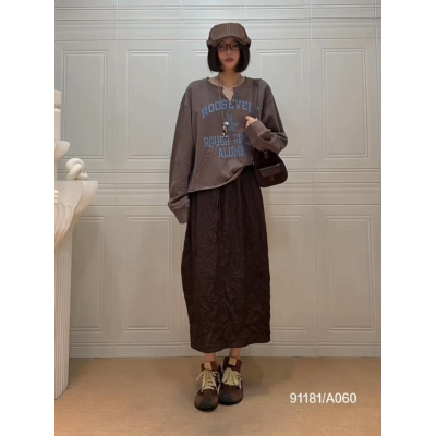 韩版纯棉长袖印花T恤女