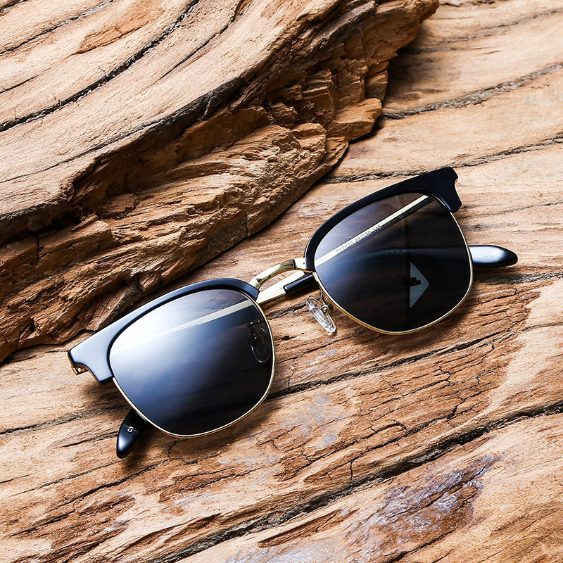 石井田一偏光太阳镜男女潮人半框墨镜轻司机驾驶镜墨镜蛤蟆镜新品在类目 ZIPPO/瑞士军刀/眼镜, 太阳眼镜中 - 来自Buy2taobao.com提供专业的淘宝代购服务