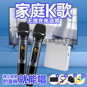 乐基 MU208Pro投影电视K歌无线麦克风家用适用马歇尔哈曼卡顿话筒
