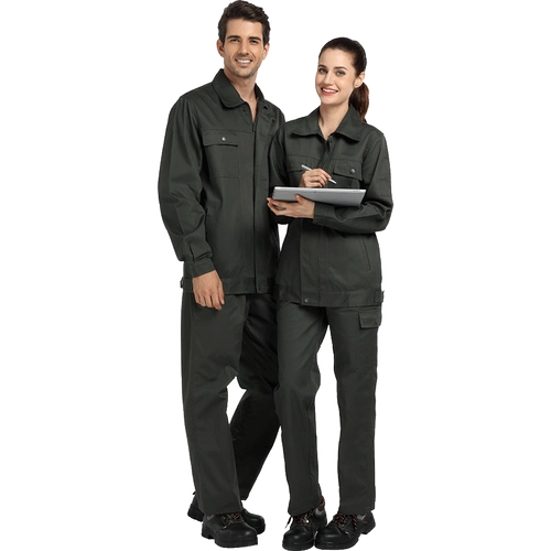 杉耐 Хлопковый комбинезон подходит для мужчин и женщин, дышащий износостойкий лонгслив, защита от ожогов