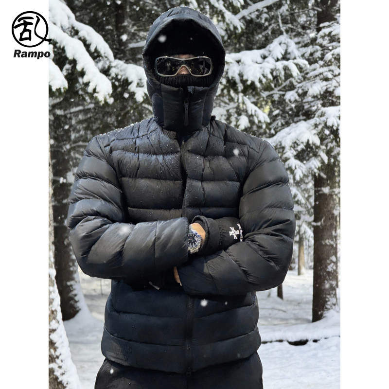 美式潮牌高级感新款排骨羽绒服保暖锁热御寒男女情侣轻薄保暖外套,男装,羽绒服,淘宝优惠券,粉丝福利购,淘宝优惠卷