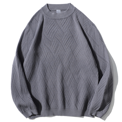 针织衫毛衣男款纯色保暖打底衫