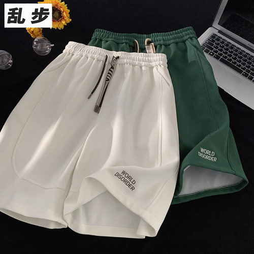美式短裤宽松休闲潮流夏季五分裤