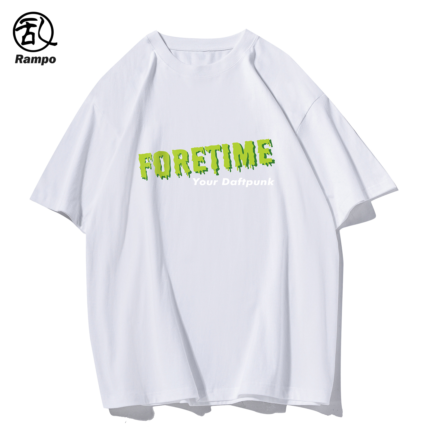 潮牌重磅纯棉字母短袖T恤男女款