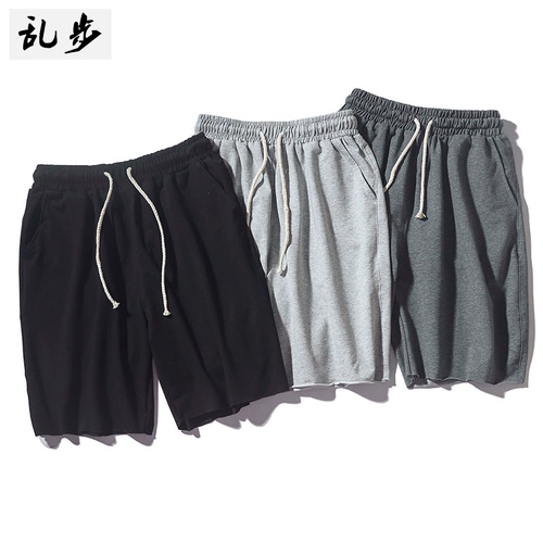 Летние тонкие шорты для отдыха, баскетбольные спортивные трикотажные штаны, свободный крой