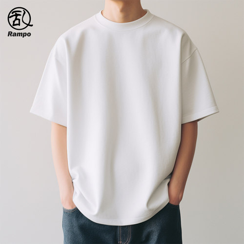 260g重磅纯棉短袖上衣日系打底衫