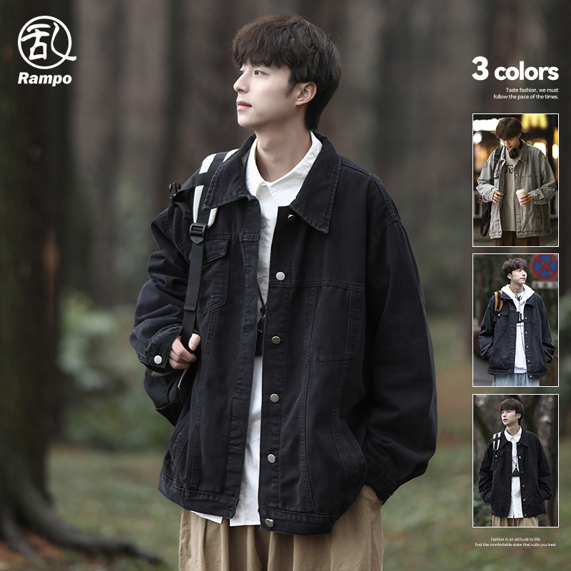 2024年秋季新品潮流牛仔外套夹克