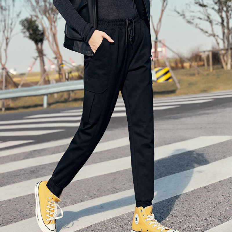 2023年新款羽绒裤女冬外穿高腰时尚工装加厚加绒弹力显瘦东北棉裤,女装/女士精品,棉裤/羽绒裤,淘宝优惠券,粉丝福利购,淘宝优惠卷