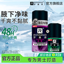 香体止汗露抑汗腋下除臭液淡香水持久留香便携滚珠 罗曼诺走珠男士