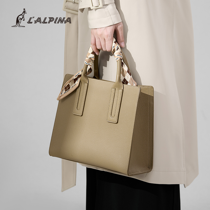 LALPINA新款秋冬简约手提托特包