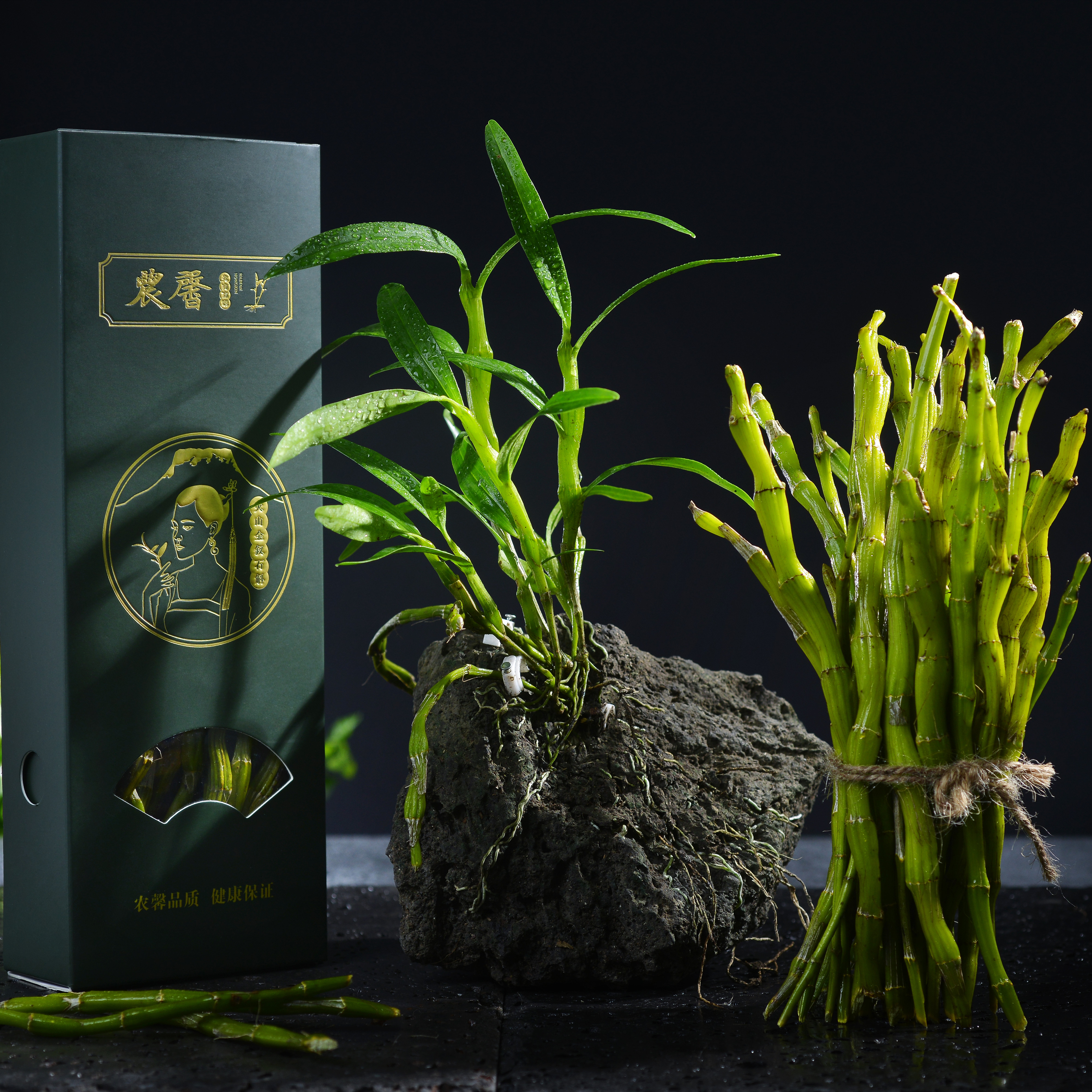 农馨火山金钗石斛鲜条