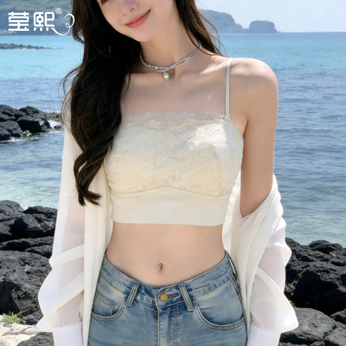 春夏蕾丝抹胸吊带美背内衣