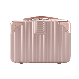 化妆箱14寸女小型轻便手提行李箱旅行皮箱登机包迷你12可爱小箱子