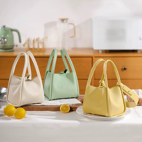 Маленькая корзина, кожаная летняя сумка через плечо, DIY, коллекция 2021