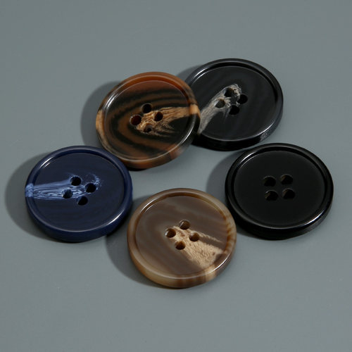 高档树脂纽扣西装大衣百搭装饰扣