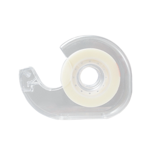 新星隐形胶带文具磨砂可写字不留胶无痕胶条宽1.2cm18mm学生透明小号胶布哑光透明胶带小卷