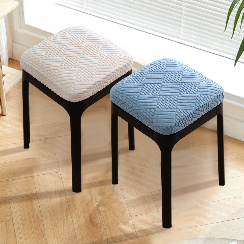 方凳子套罩通用座套方形板凳套罩万能钢琴凳吧台椅罩餐桌座椅套子
