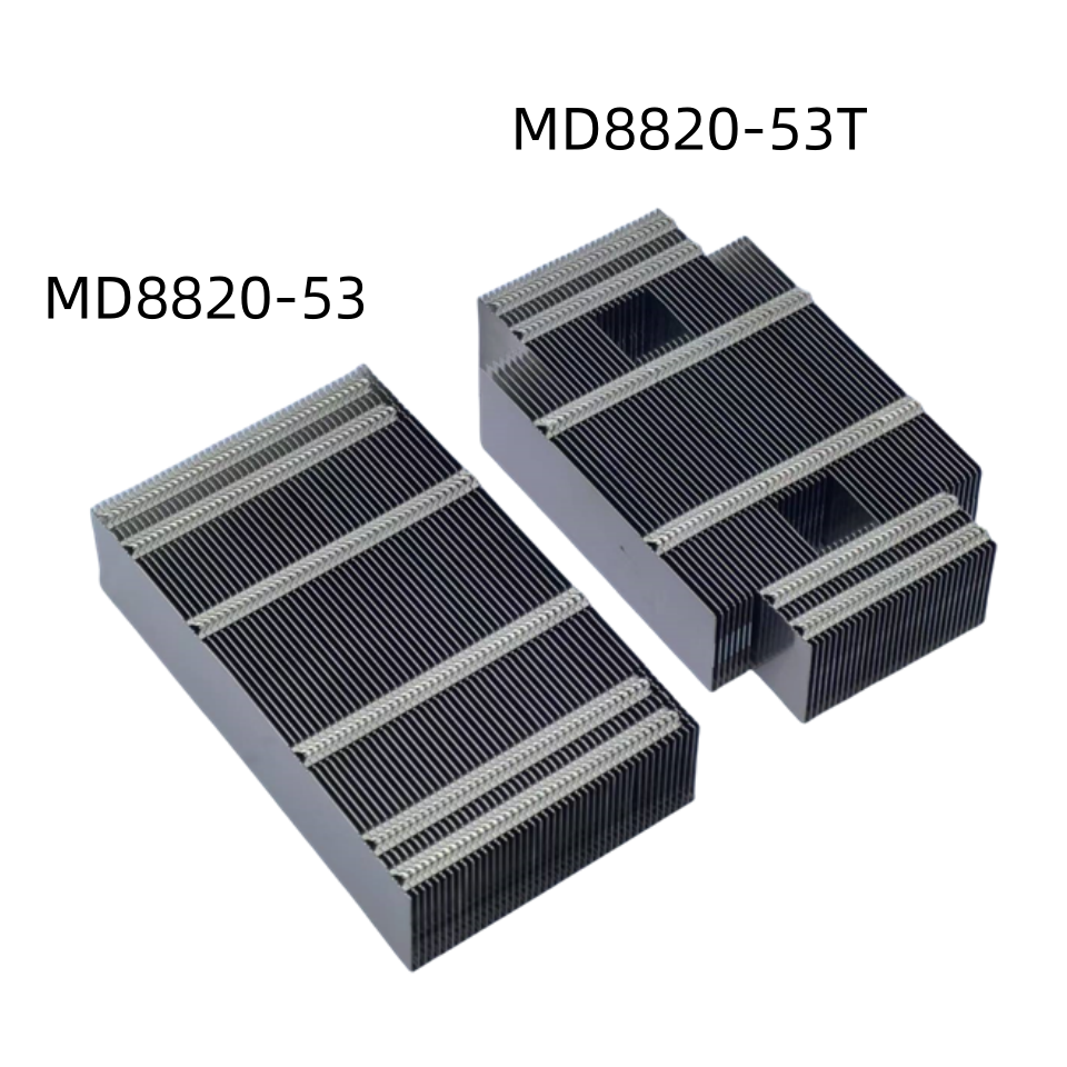 迈度MD8820AL-53扣Fin片散热器鳍片散热器小型鳍片