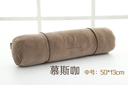 问雅糖果枕头颈椎护颈枕 保健枕竹炭圆柱枕颈椎枕垫脚枕圆枕头