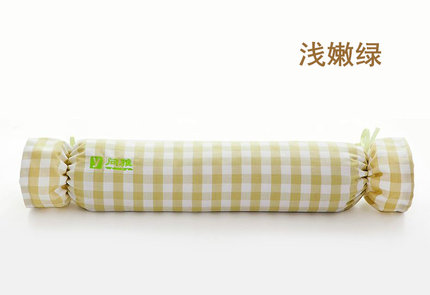 问雅颈椎枕糖果枕 颈椎护颈保健枕劲椎枕头枕芯荞麦枕圆枕头夏季