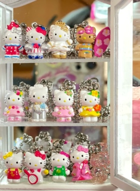 hello kitty地域限定挂件/手机链/摆件/封面人物 kitty王子公主