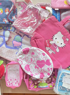 【1】hellokitty中古包卡包洗漱包化妆包手提包手提袋复古包千禧