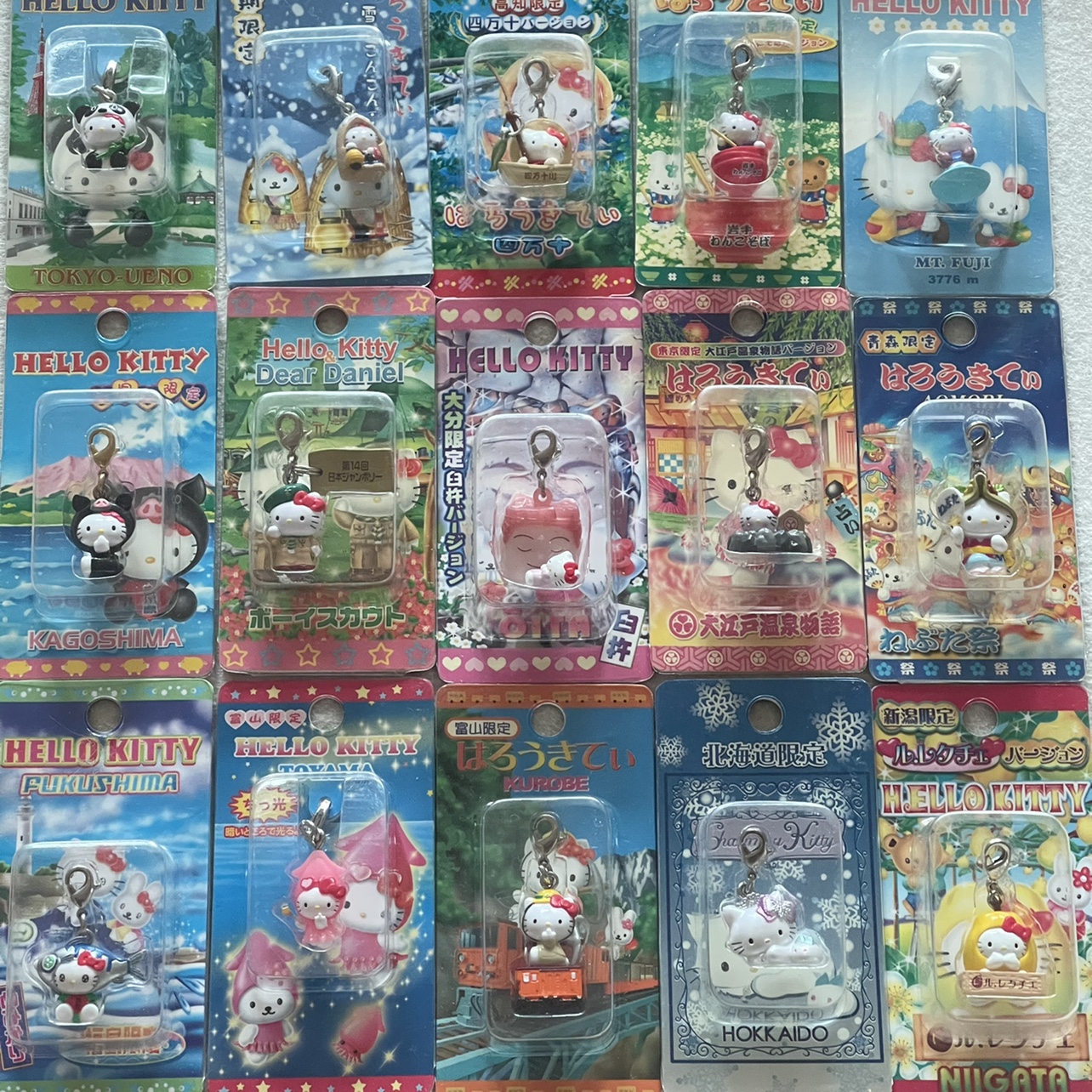 hellokitty地域限定挂件日本