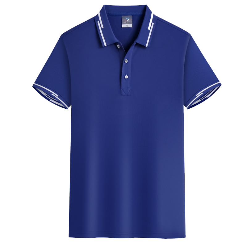 工作服t恤短袖夏装超市餐饮服务员工装团体广告衫厂服polo衫定制