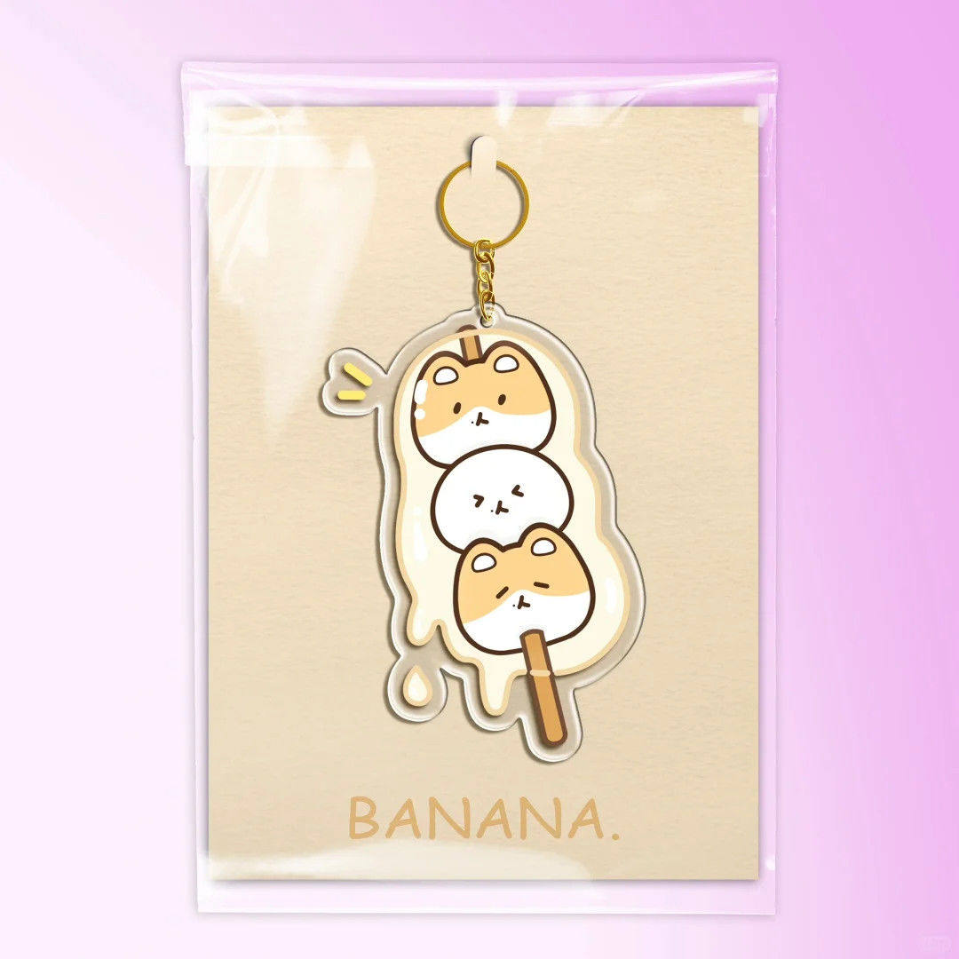 thumbnail for Byun Baekhyun's Cute Acrylic Keychain Fan Merchandise, Idol Keychain, Gift for Friends, Collectible Gift