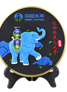 活性炭雕工艺品摆件福乔迁保险公司开门红商务礼品印制商务礼物