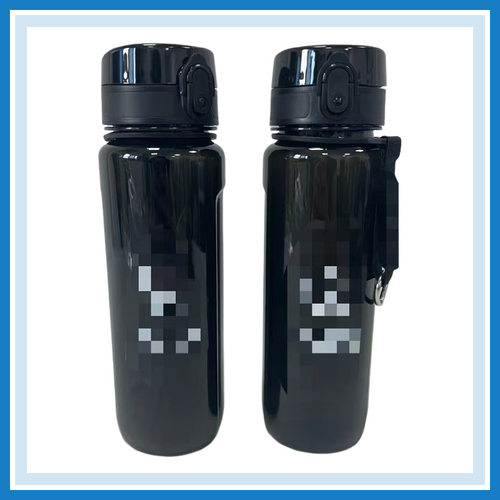 消防黑色运动水壶水杯训练水壶800ML冷水夏季水杯内务统一XF水壶