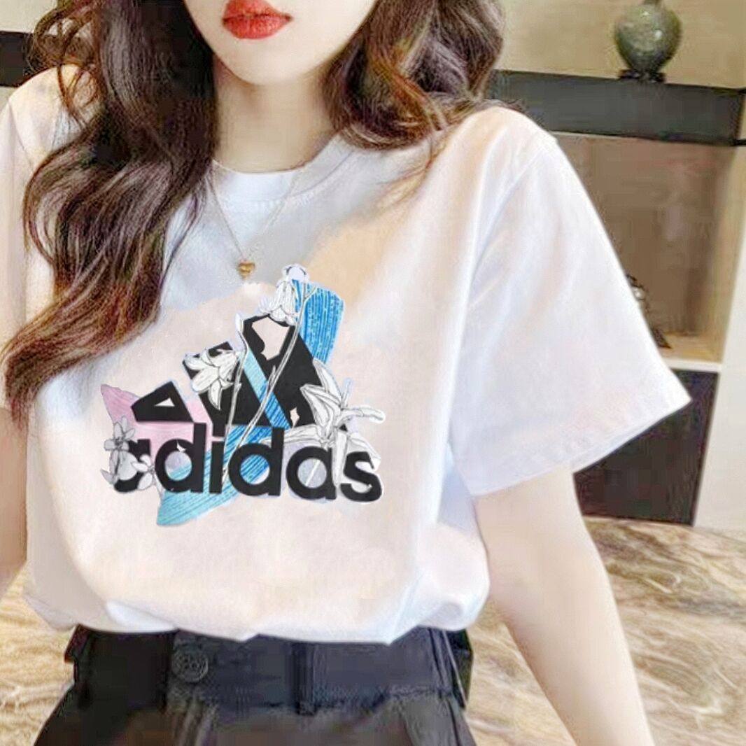 阿迪达斯粉红色短袖女t恤上衣服纯棉outlets滔博运动官方舰旗秋季怎么样,好用不?