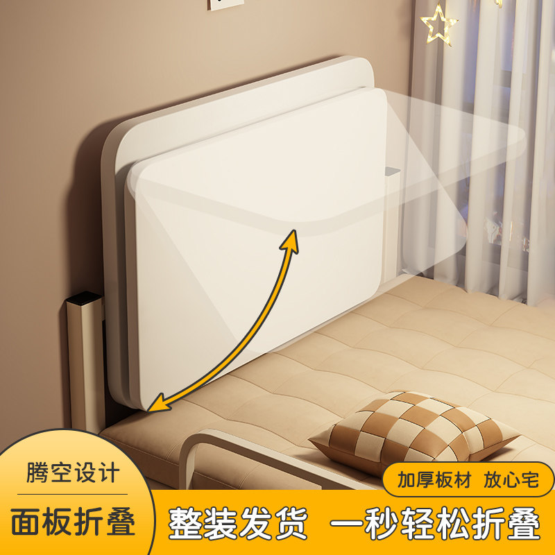 床上悬空电脑桌大学生宿舍上铺下铺置物架寝室书桌看书学习桌可折叠写