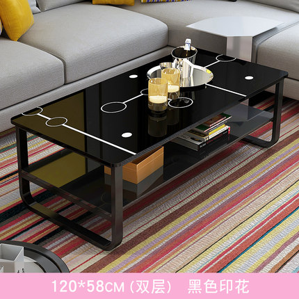 茶几简约现代客厅双层茶几创意小户型茶几简易小茶几