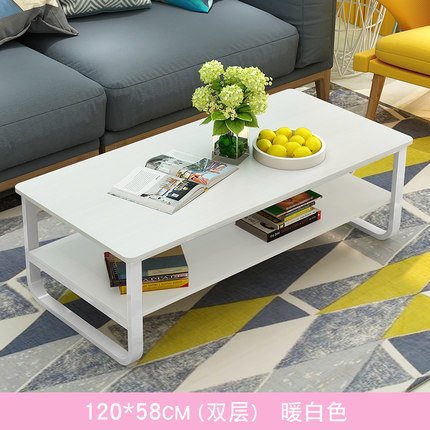 茶几简约现代客厅双层茶几创意小户型茶几简易小茶几