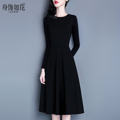 2026显瘦气质名媛赫本范小黑裙