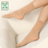 永春肉色丝袜女薄款 黑短防勾丝短袜春秋天鹅绒120D加厚袜子厚短袜
