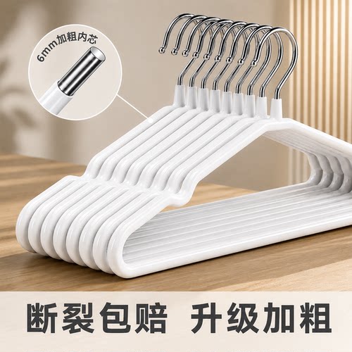 加厚加粗不锈钢衣架｜防滑无痕