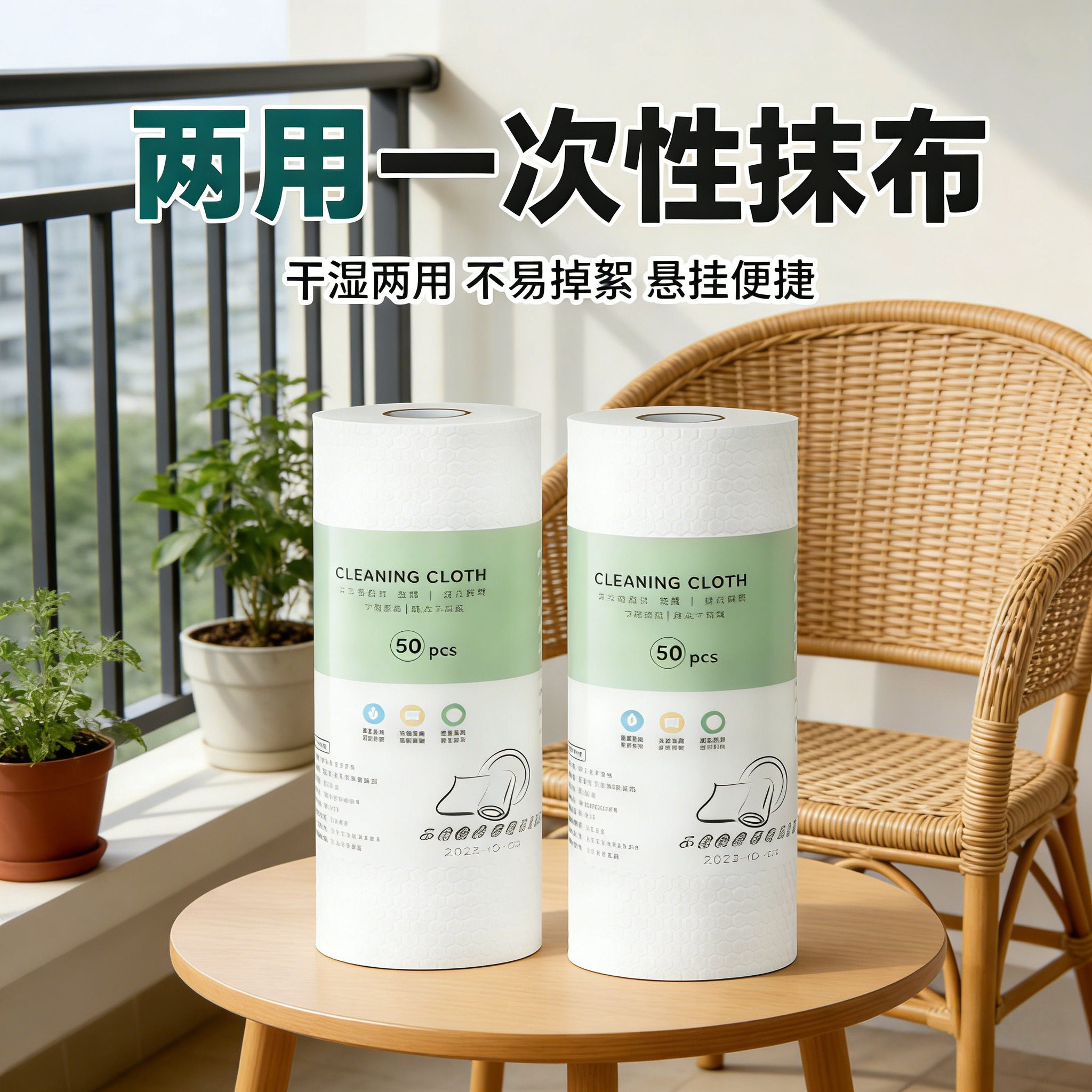 【量贩装】两用一次性抹布