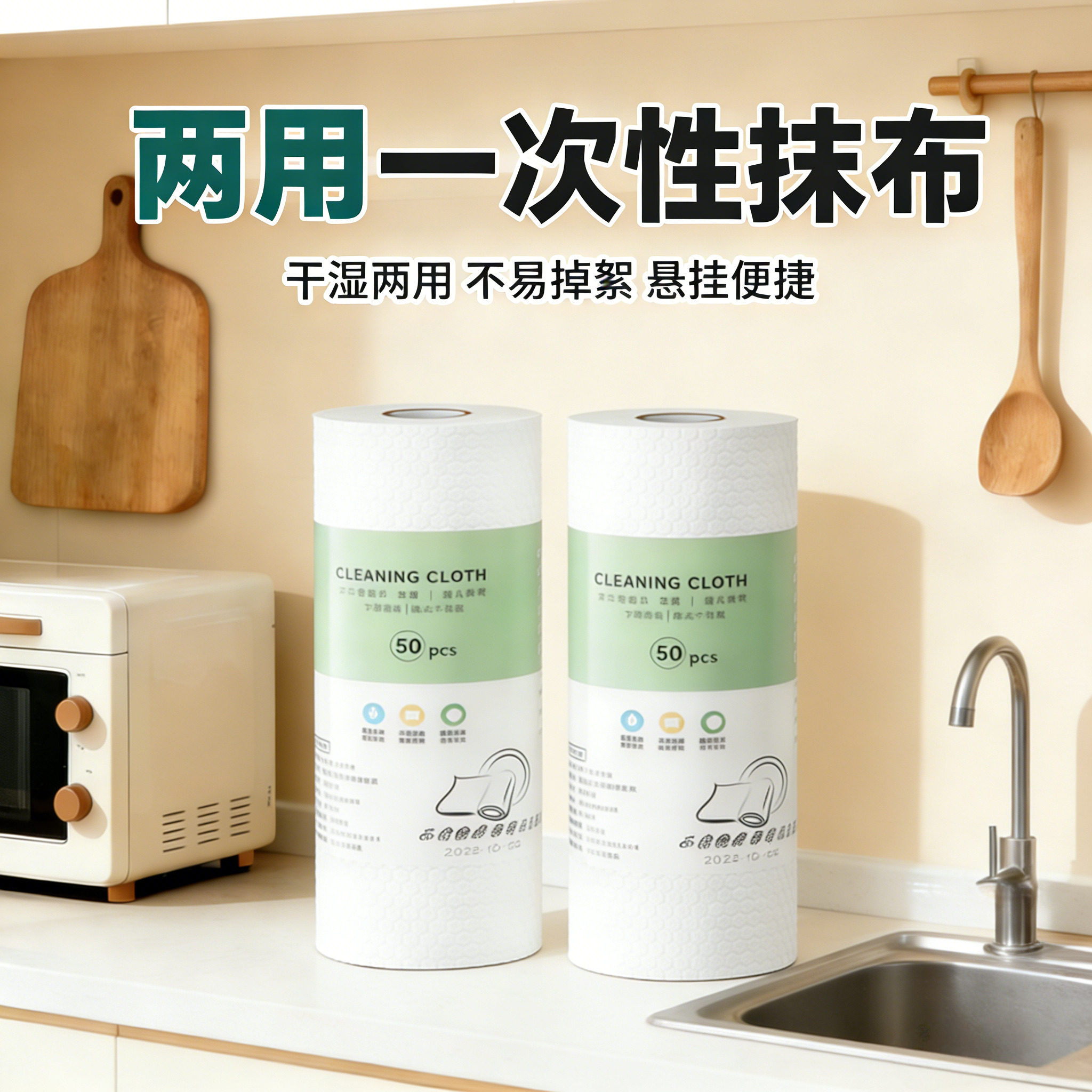 【量贩装】两用一次性抹布