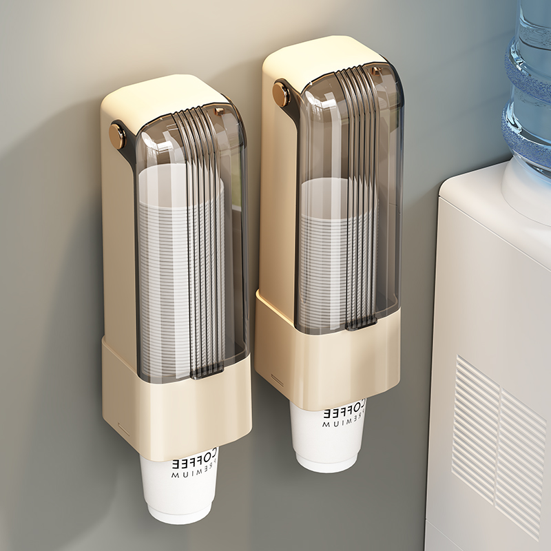 一次性杯子取杯器壁挂式