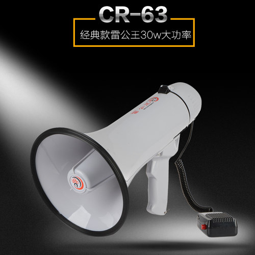 雷公王大功率充电便携扩音喊话器