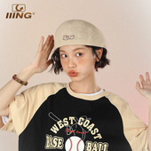 显脸小夏季 爆款 大头围帽子 原创复古贝雷帽百搭2025韩版 IIING帽控