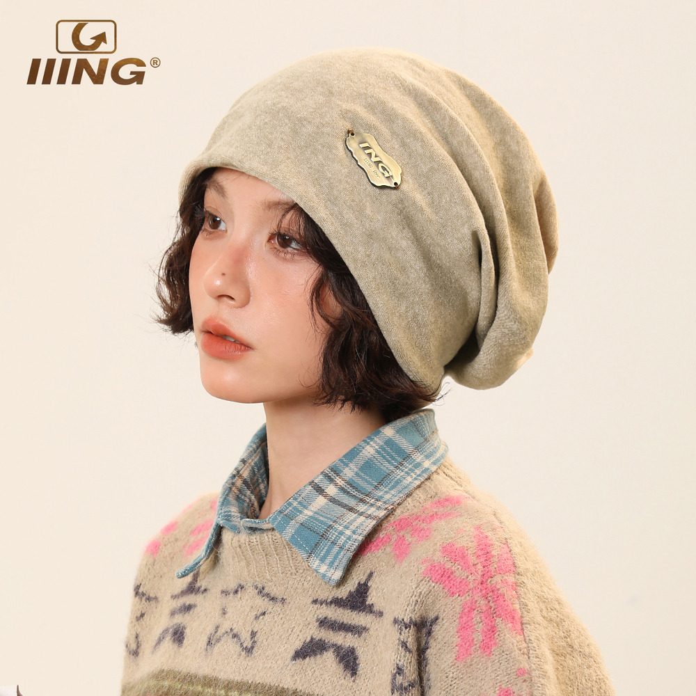 IIING帽控慵懒风堆堆帽