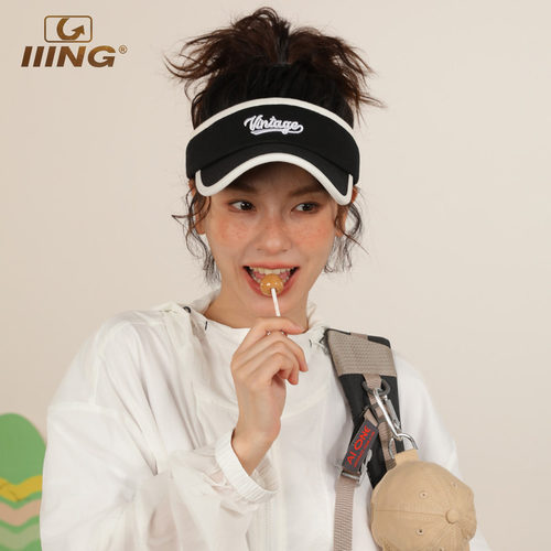 IIING帽控美式复古空顶帽