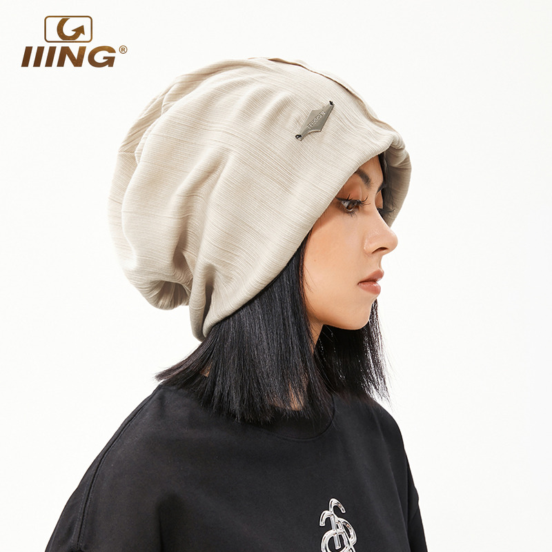 IIING帽控堆堆帽男女可戴