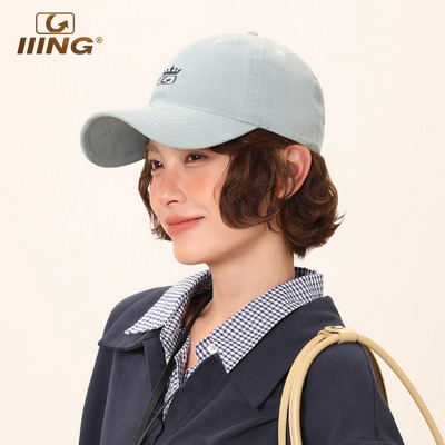 夏日蓝氛围感显脸小升级款棒球帽