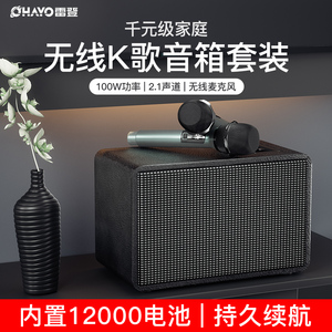 雷登E20 家庭KTV音响套装全套卡拉ok机设备手机电视客厅小型点歌